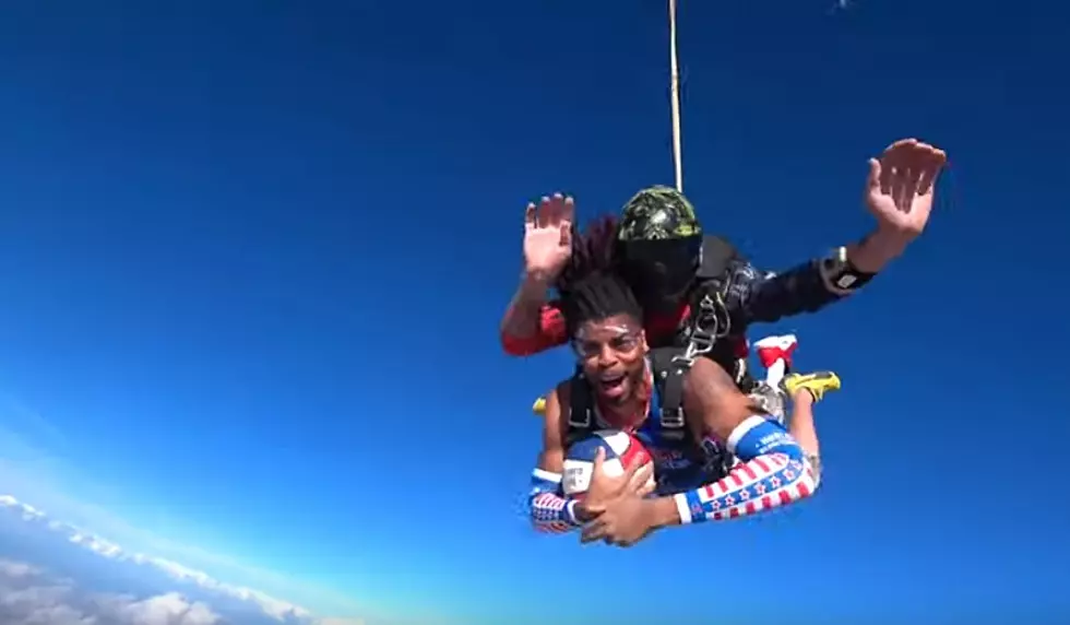 ‘World’s Highest Slam Dunk’ Record Set By A Harlem Globetrotter